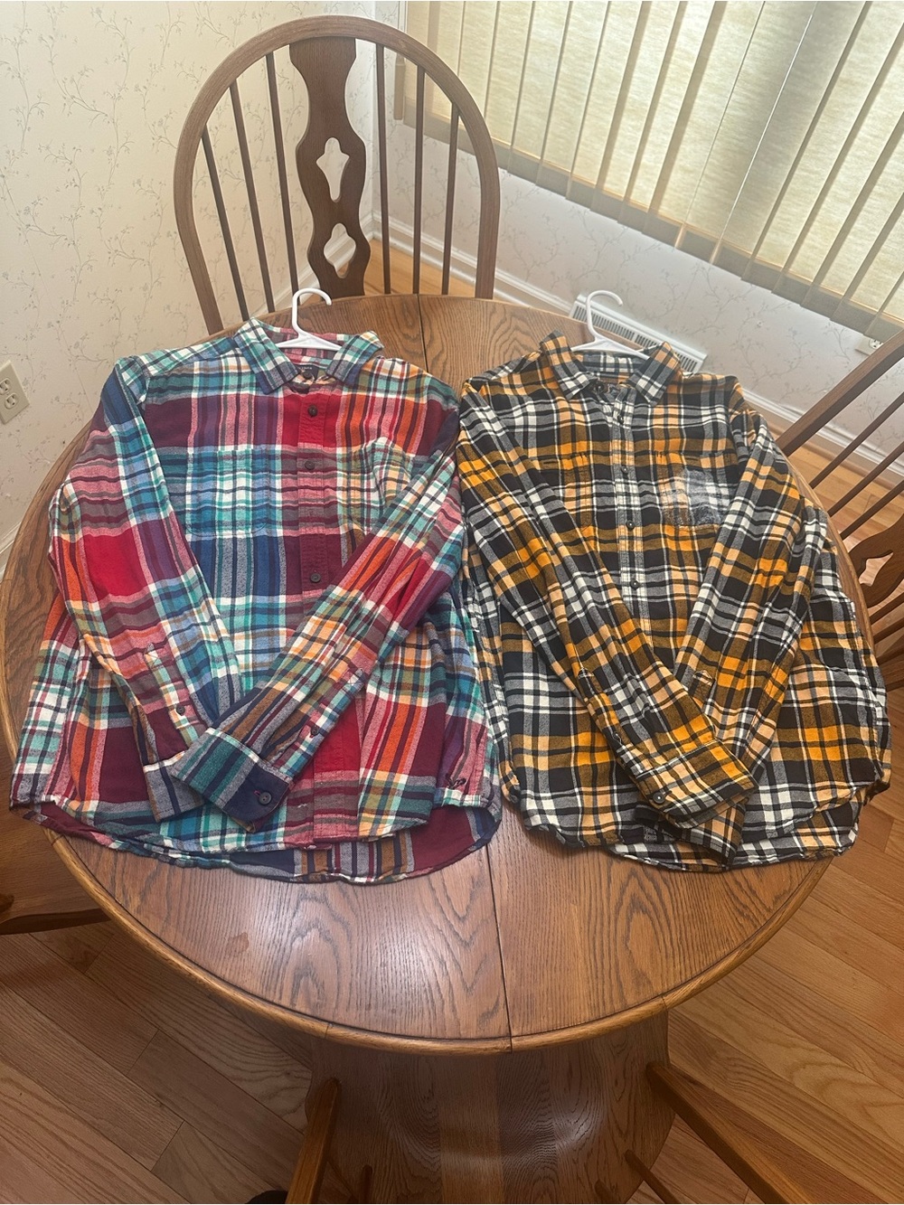 Men's Flannel Shirt size large bundle of 2 American eagle